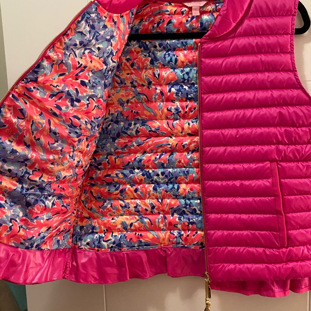 Lilly Pulitzer Hot Pink Vest